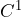 C^1