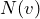 N(v)