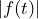 |f(t)|